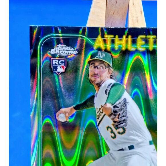 2024 Topps Chrome - Joe Boyle #91 RayWave Refractor (RC) - Picture 2 of 4